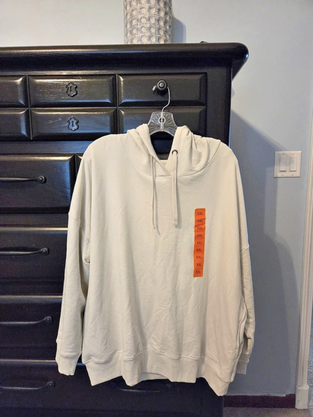 Buffalo David Bitton Super Soft Side Pockets Hoodie Ivory XXL